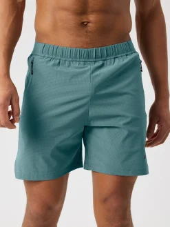 Björn Borg Gym & Träning|Löpning * Borg Zip hort 7 Inch Balsam Green