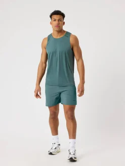 Björn Borg Gym & Träning|Löpning * Borg Zip hort 7 Inch Balsam Green