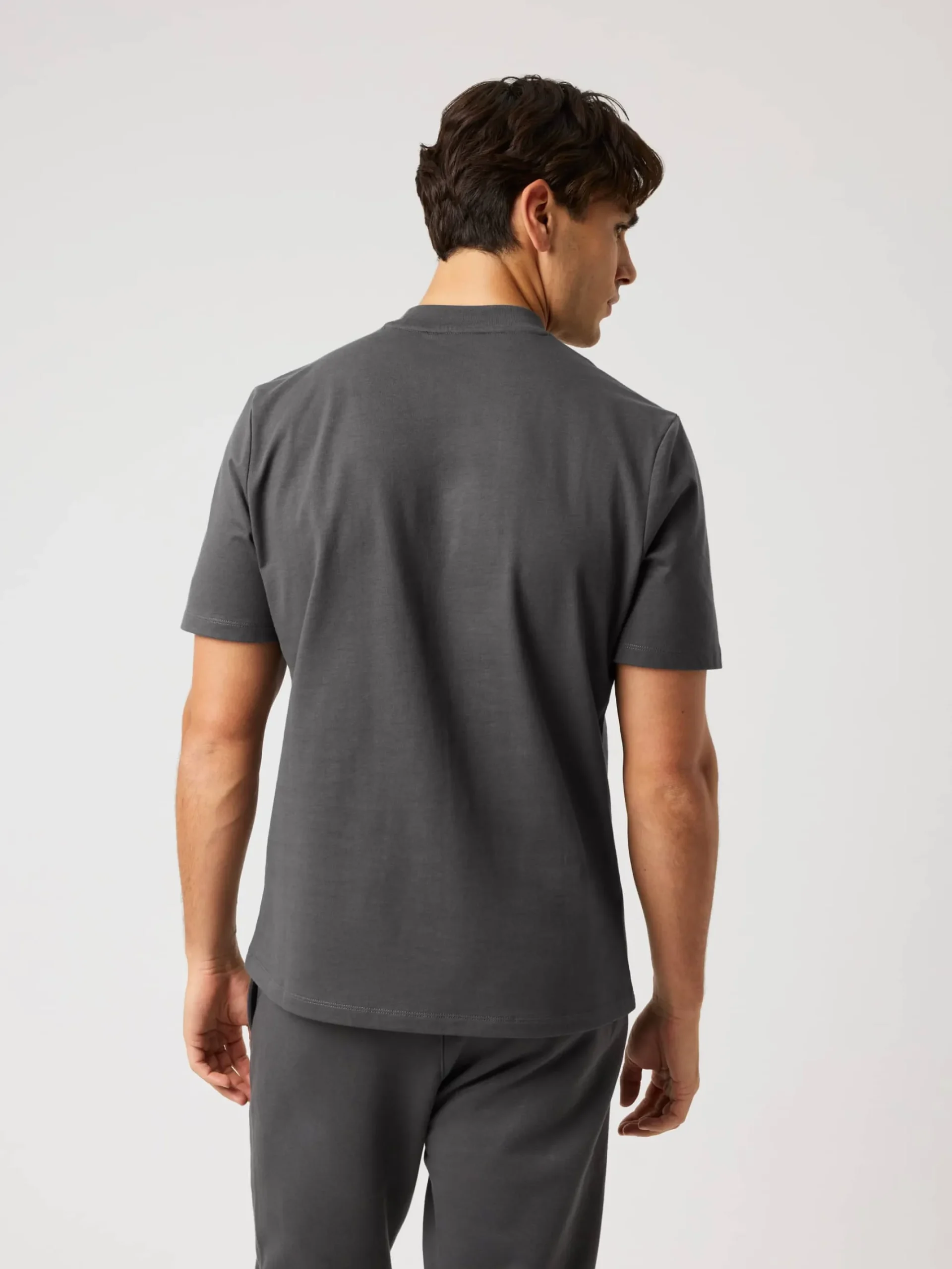 Björn Borg T-Shirts|Vardag & Loungewear * Centre High Neck T-hirt Asphalt