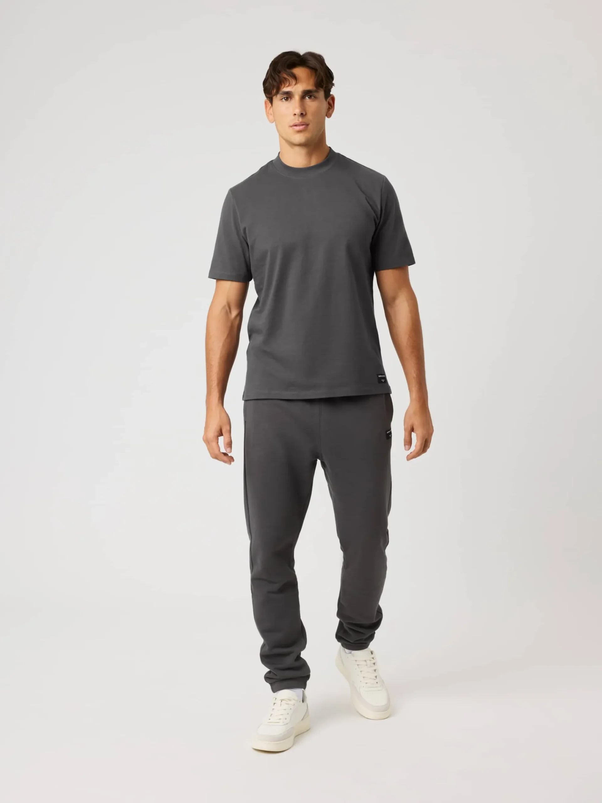 Björn Borg T-Shirts|Vardag & Loungewear * Centre High Neck T-hirt Asphalt