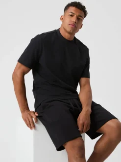 Björn Borg T-Shirts|Vardag & Loungewear * Centre High Neck T-hirt Black Beauty