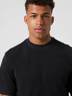 Björn Borg T-Shirts|Vardag & Loungewear * Centre High Neck T-hirt Black Beauty