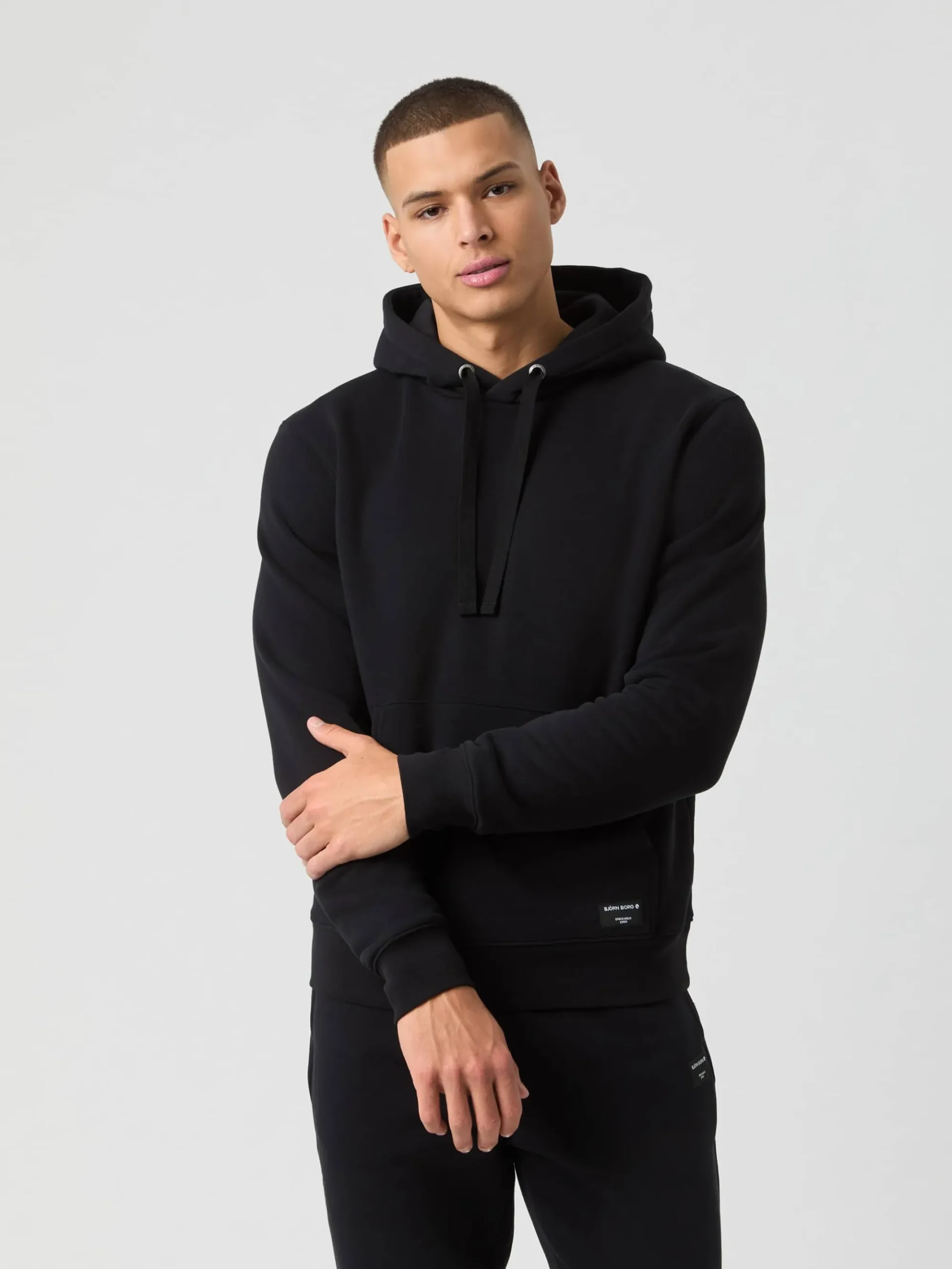 Björn Borg Hoodies|Vardag & Loungewear * Centre Hoodie Black Beauty
