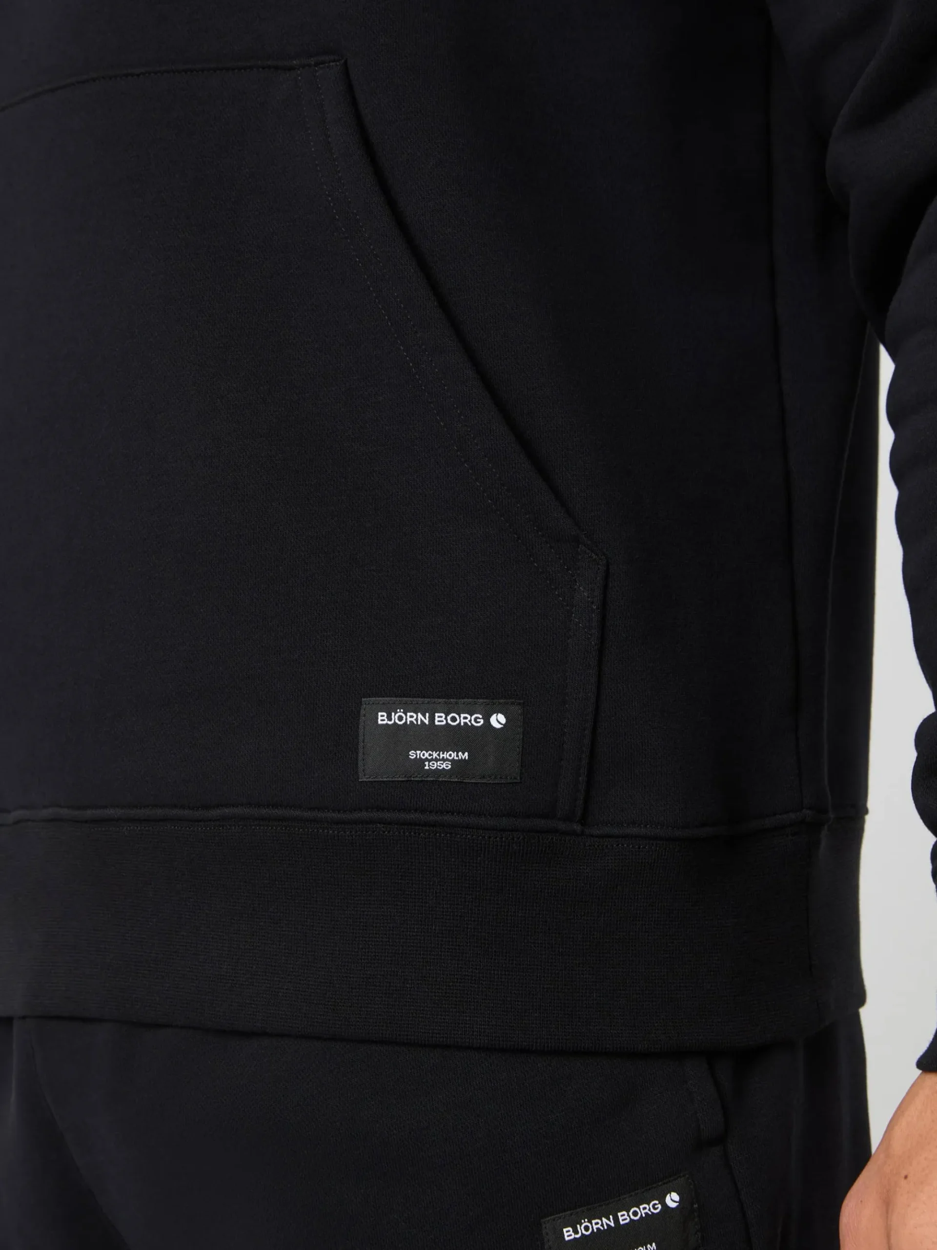 Björn Borg Hoodies|Vardag & Loungewear * Centre Hoodie Black Beauty