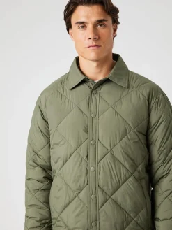 Björn Borg Jackor * Centre Quited Overhirt Dusty Olive