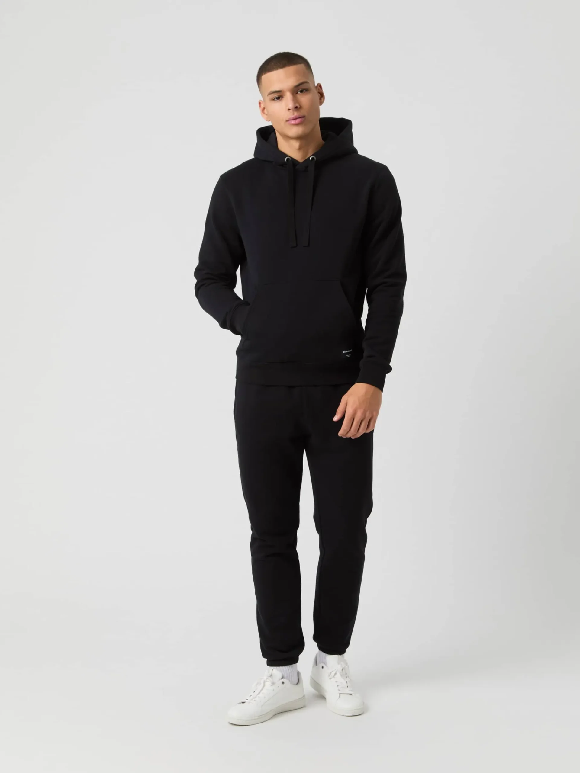 Björn Borg Vardag & Loungewear|Byxor * Centre weatpant Black Beauty