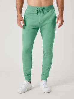 Björn Borg Vardag & Loungewear|Byxor * Centre Tapered weatpant Malachite Green