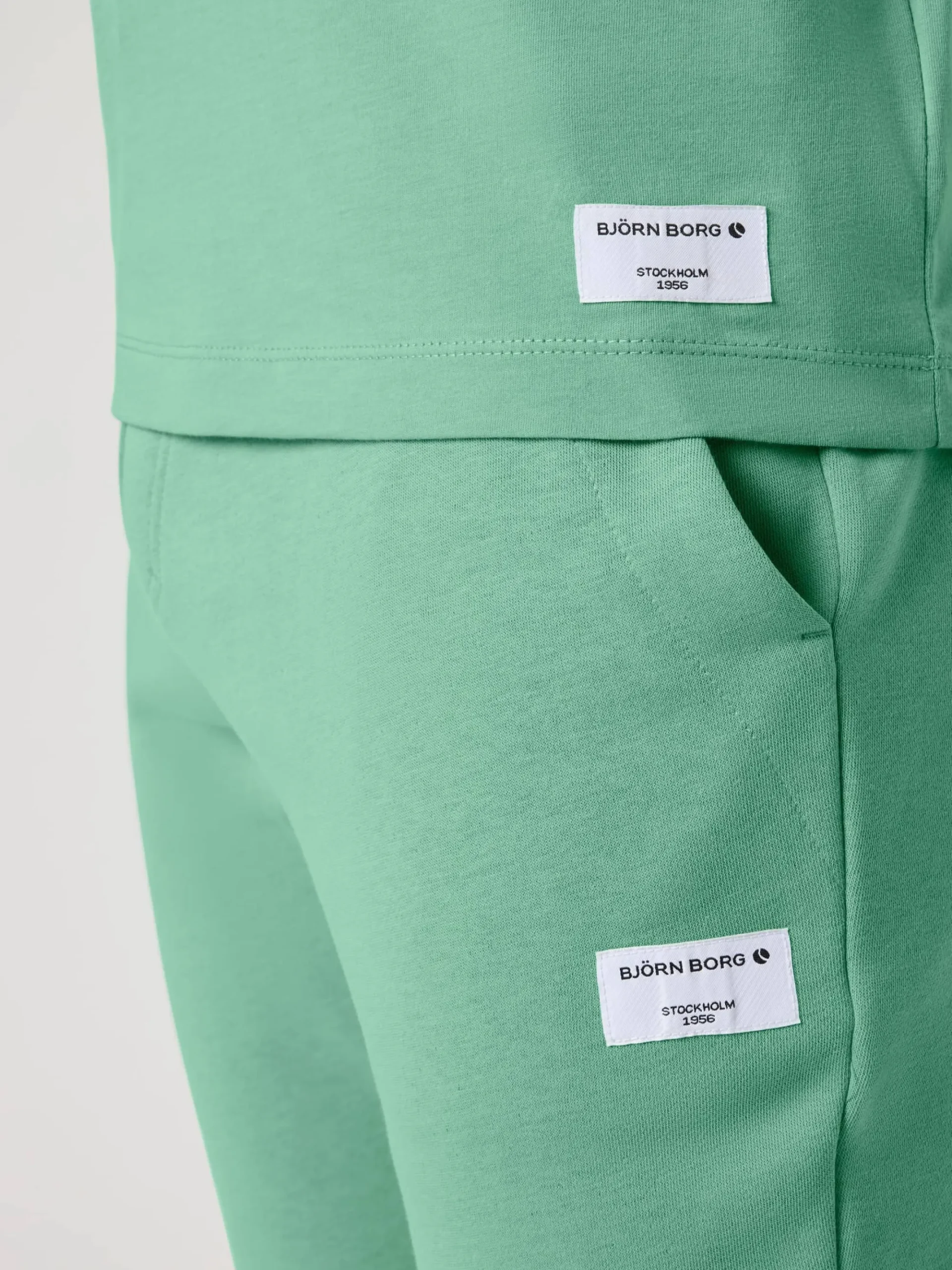 Björn Borg T-Shirts|Vardag & Loungewear * Centre T-hirt Malachite Green