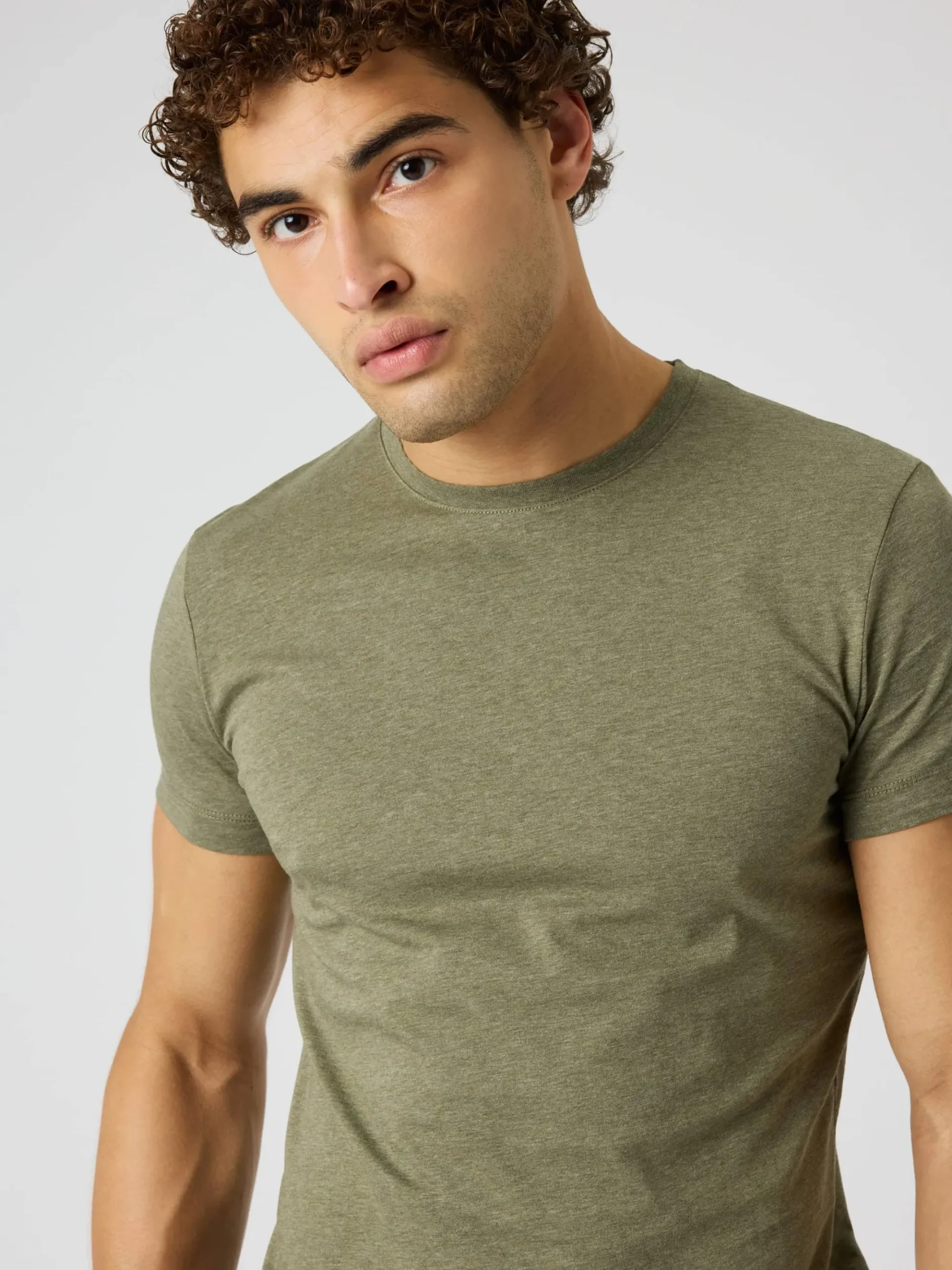 Björn Borg T-Shirts|Vardag & Loungewear * Centre T-hirt Winter Moss Melange