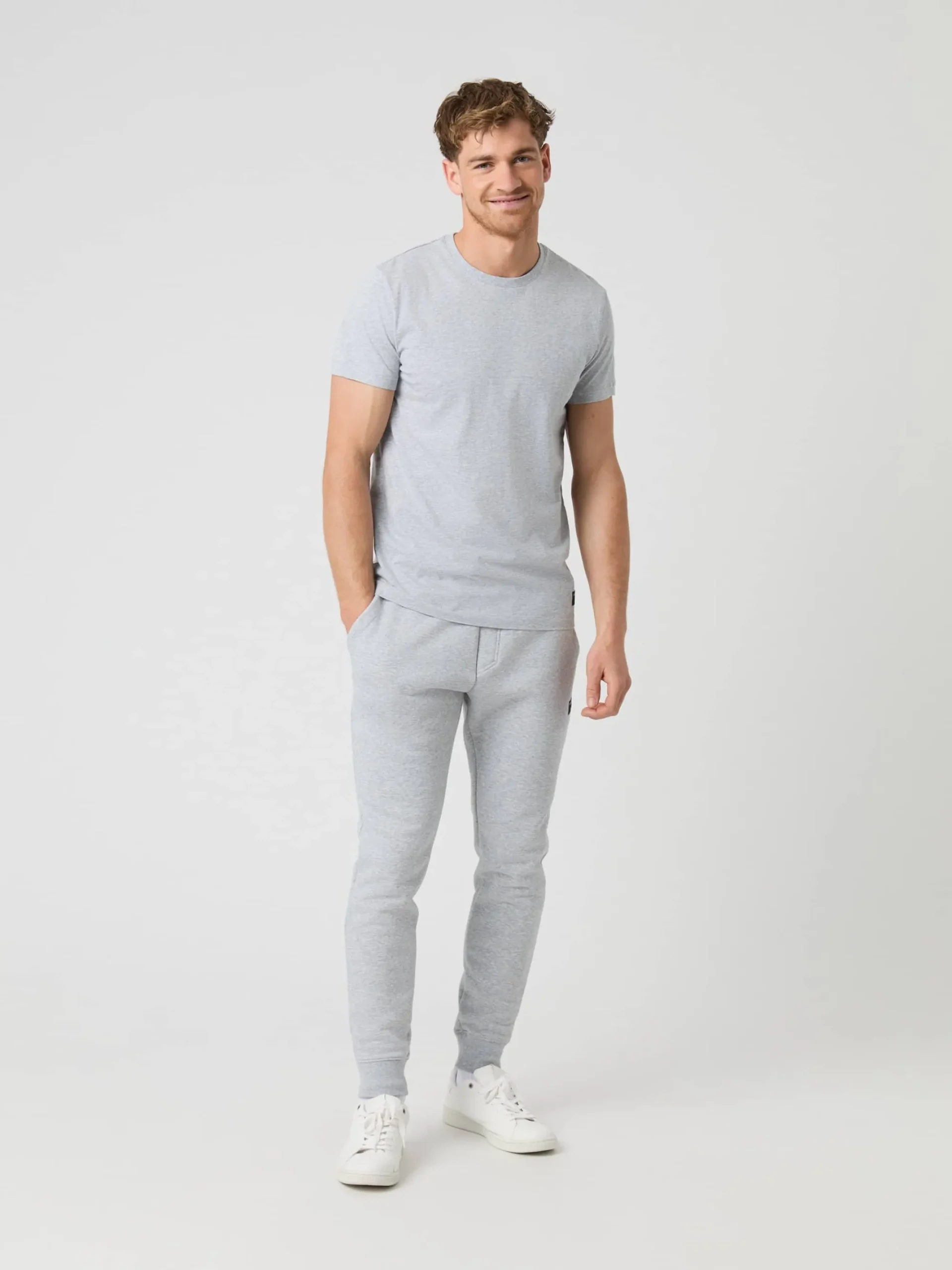 Björn Borg T-Shirts|Vardag & Loungewear * Centre T-hirt Gråmelerad
