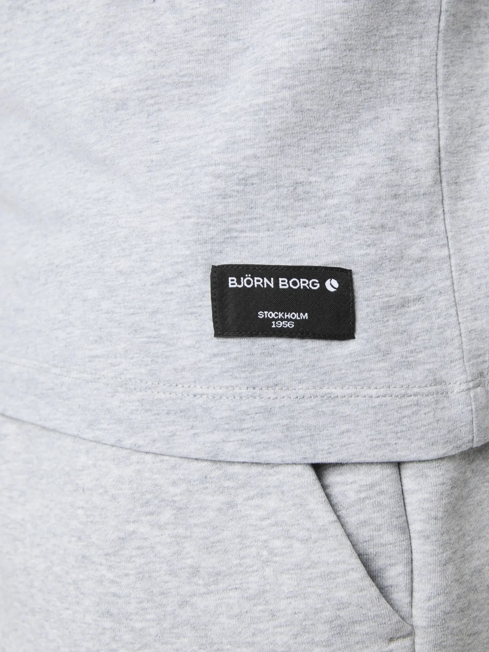 Björn Borg T-Shirts|Vardag & Loungewear * Centre T-hirt Gråmelerad
