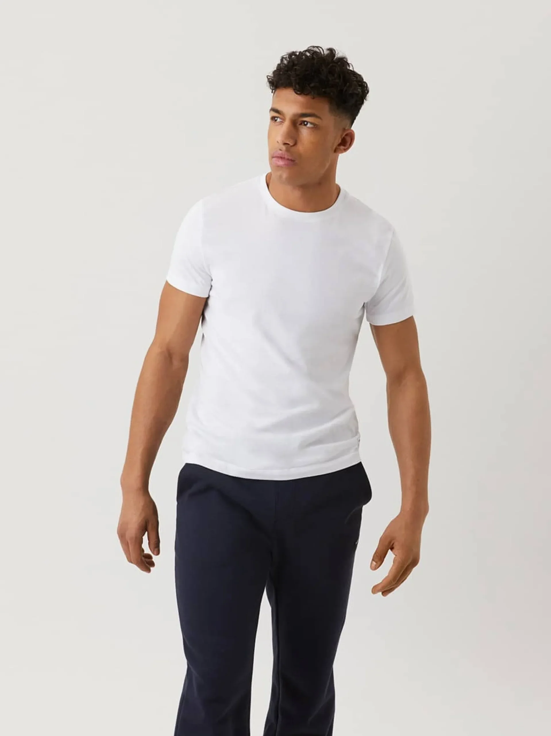 Björn Borg T-Shirts|Vardag & Loungewear * Centre T-hirt Brilliant White