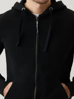 Björn Borg Hoodies * Centre Zip Hood Black Beauty