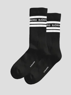 Björn Borg Gym & Träning|Strumpor * Classic Crew Socks 2-pack