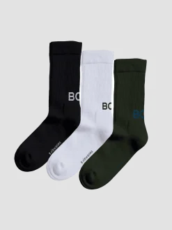 Björn Borg Strumpor * Core Crew Polyamide Socks 3-pack