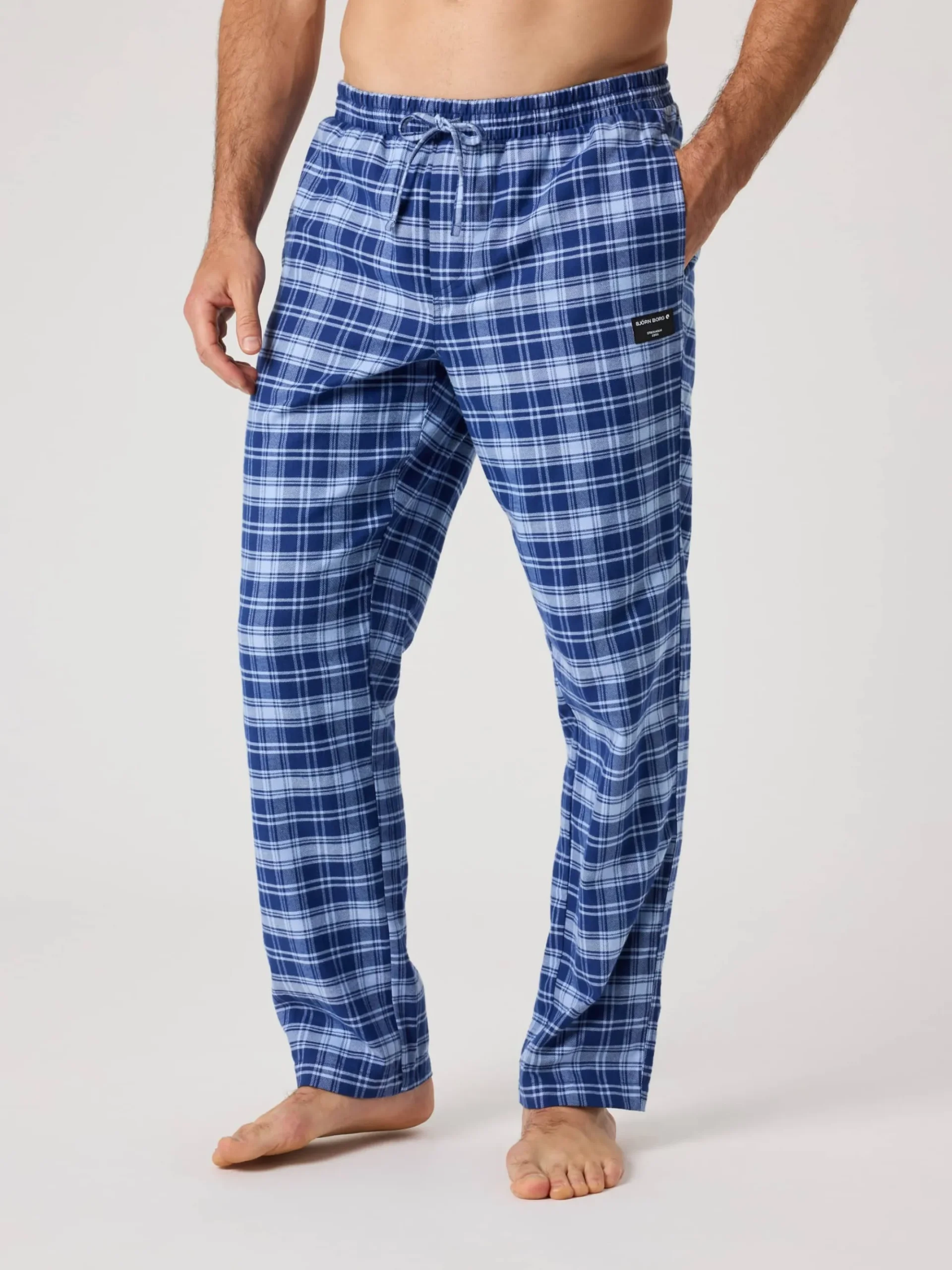 Björn Borg Pyjamas|Vardag & Loungewear * Core Fanne Pyjaa Pant Duo Check 4