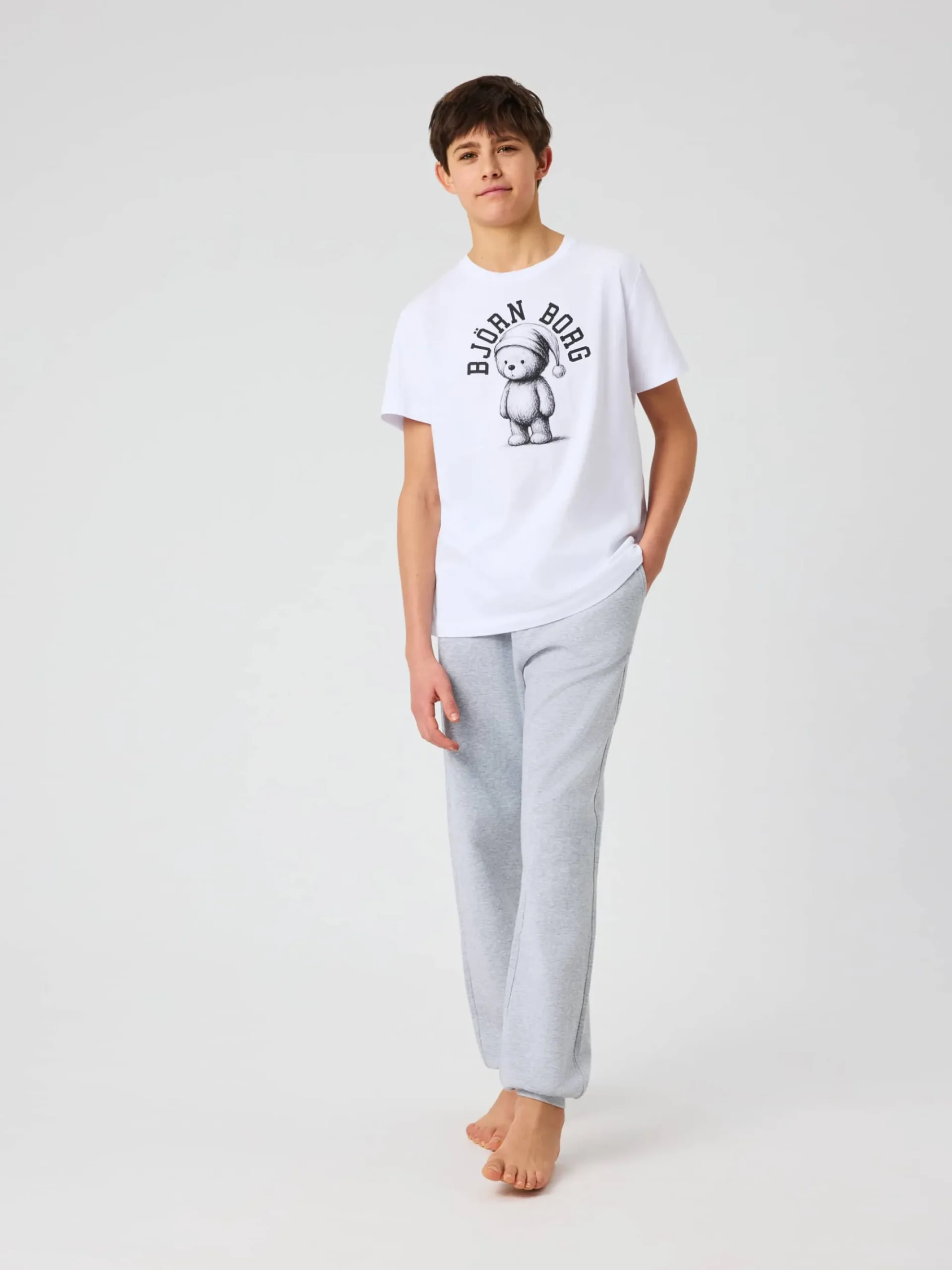 Björn Borg Mjukisbyxor * Core Loungewear Pants Gråmelerad