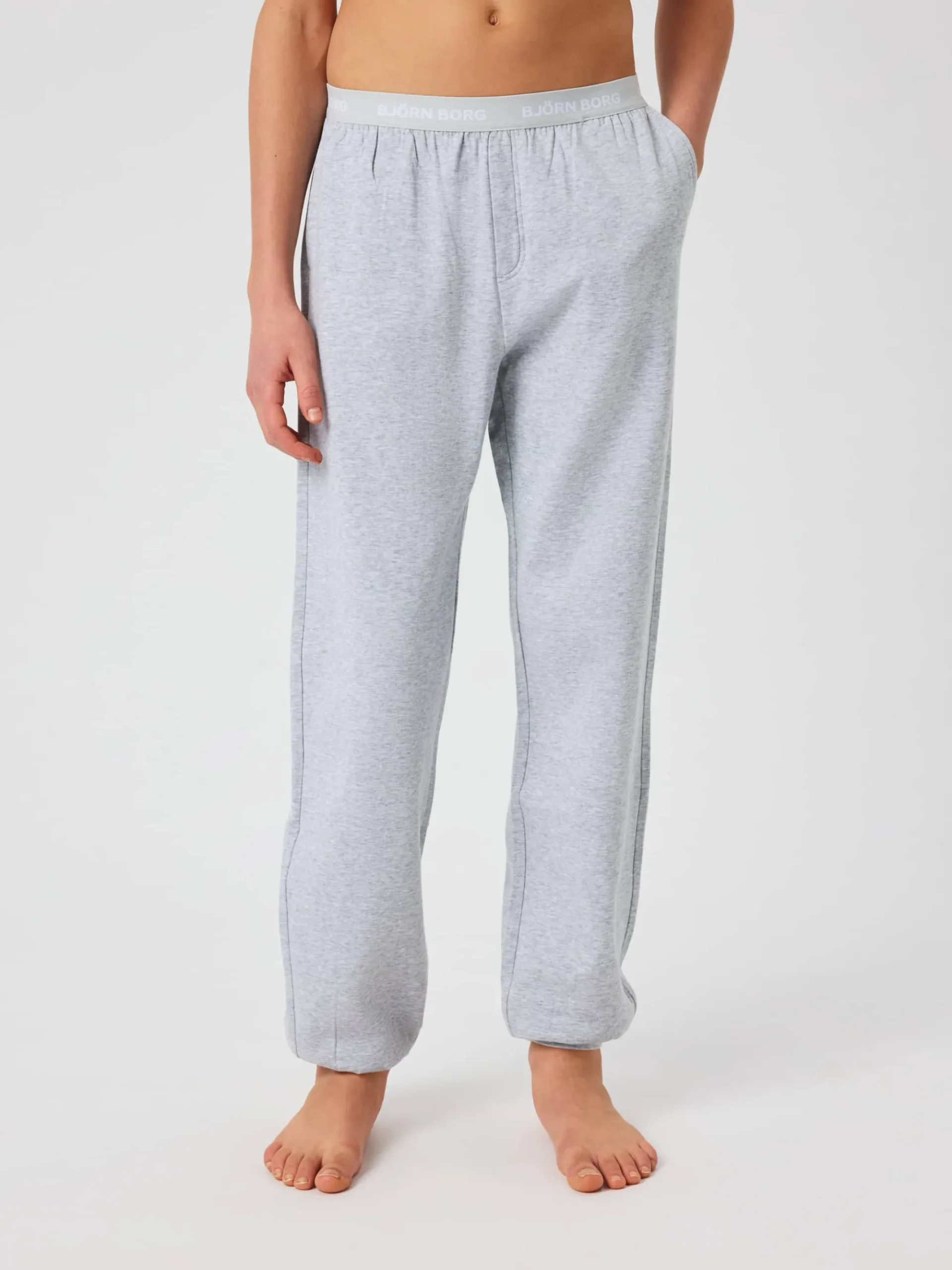 Björn Borg Mjukisbyxor * Core Loungewear Pants Gråmelerad