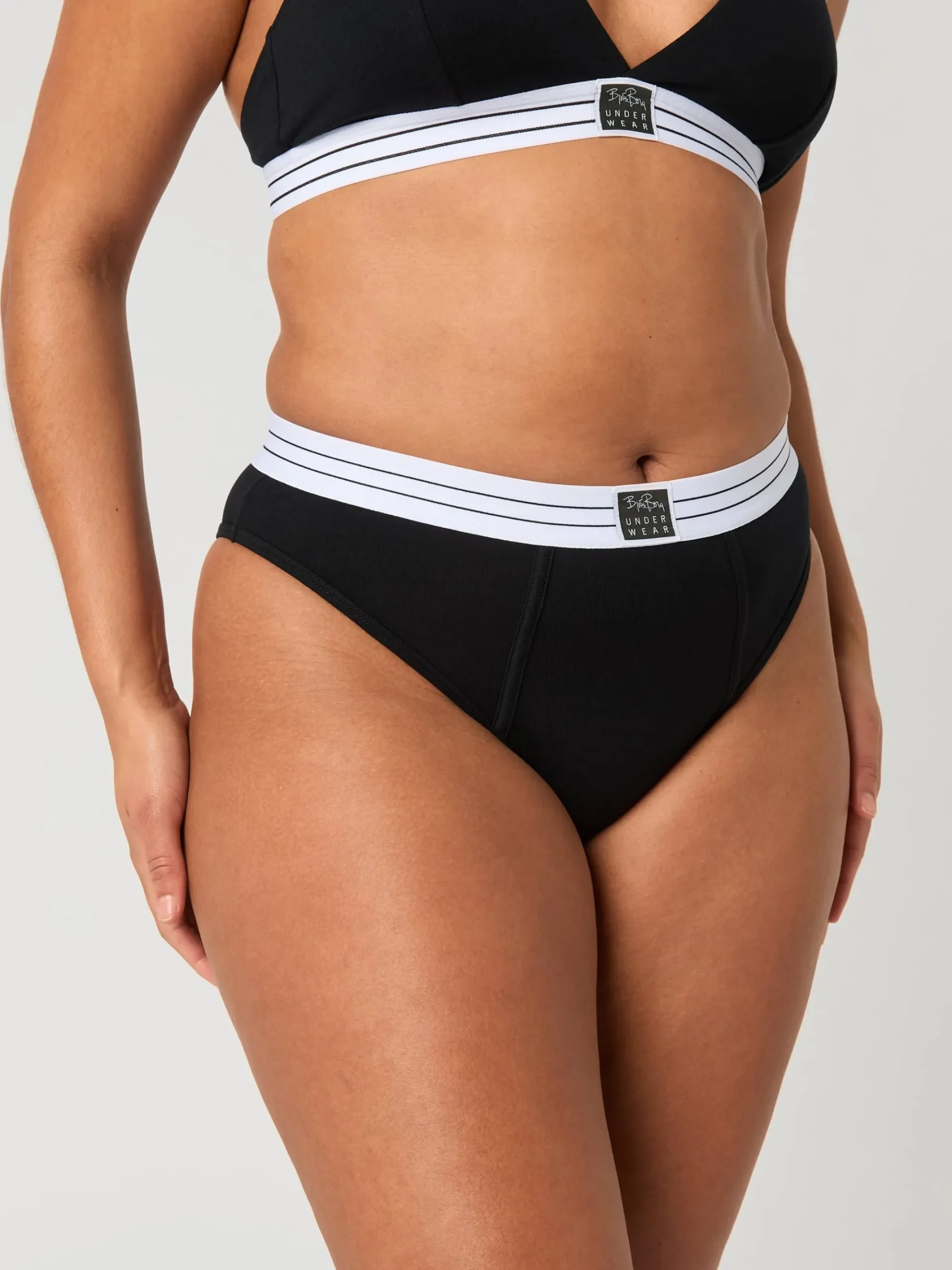 Björn Borg Briefs Med Hög Midja * Core Origina High Wait Brief 2-pack