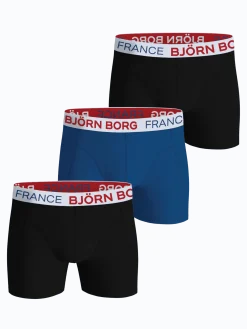 Björn Borg Boxers * Cotton tretch Boxer France 3-pack