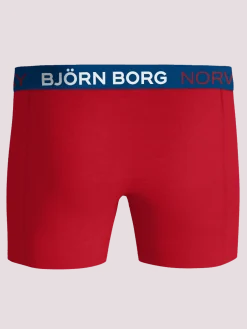 Björn Borg Boxers * Cotton tretch Boxer Norway 3-pack