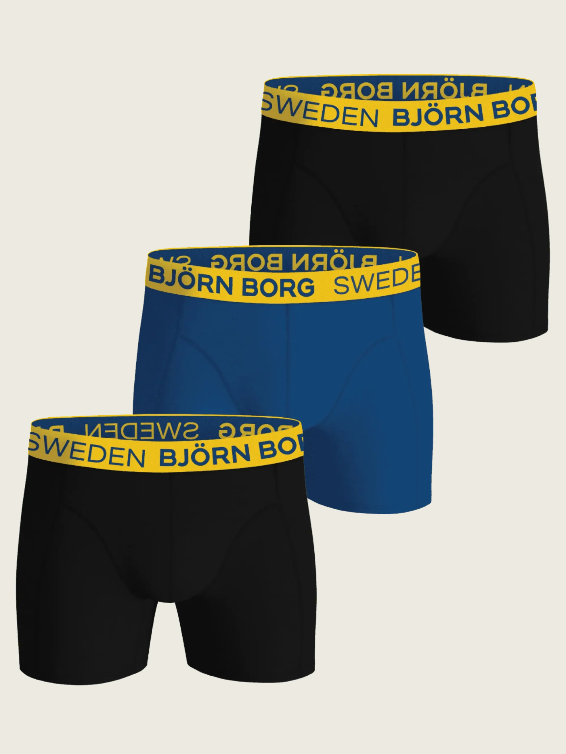 Björn Borg Boxers * Cotton tretch Boxer weden 3-pack