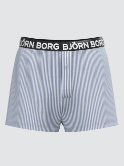 Björn Borg Loose Boxers * Cotton tretch ogo Woven Boxer hort 2-pack