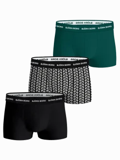 Björn Borg Trunks * Cotton tretch Trunk 3-pack
