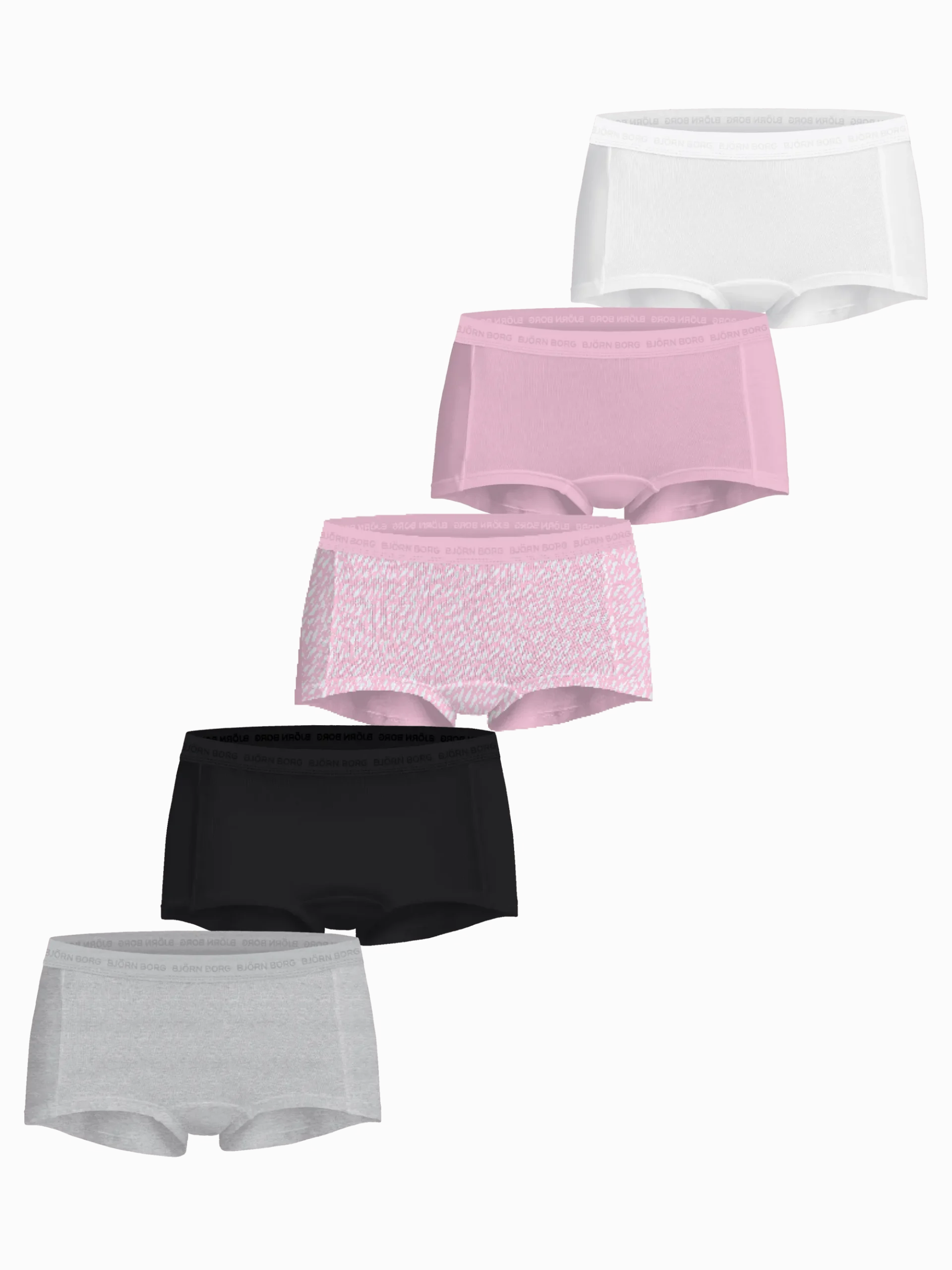 Björn Borg Boxertrosor * Everyday Cotton Boxer hort 5-pack