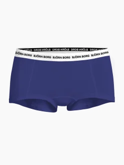 Björn Borg Boxertrosor * ogo Boxer hort 3-pack Svart, Vit, Blå