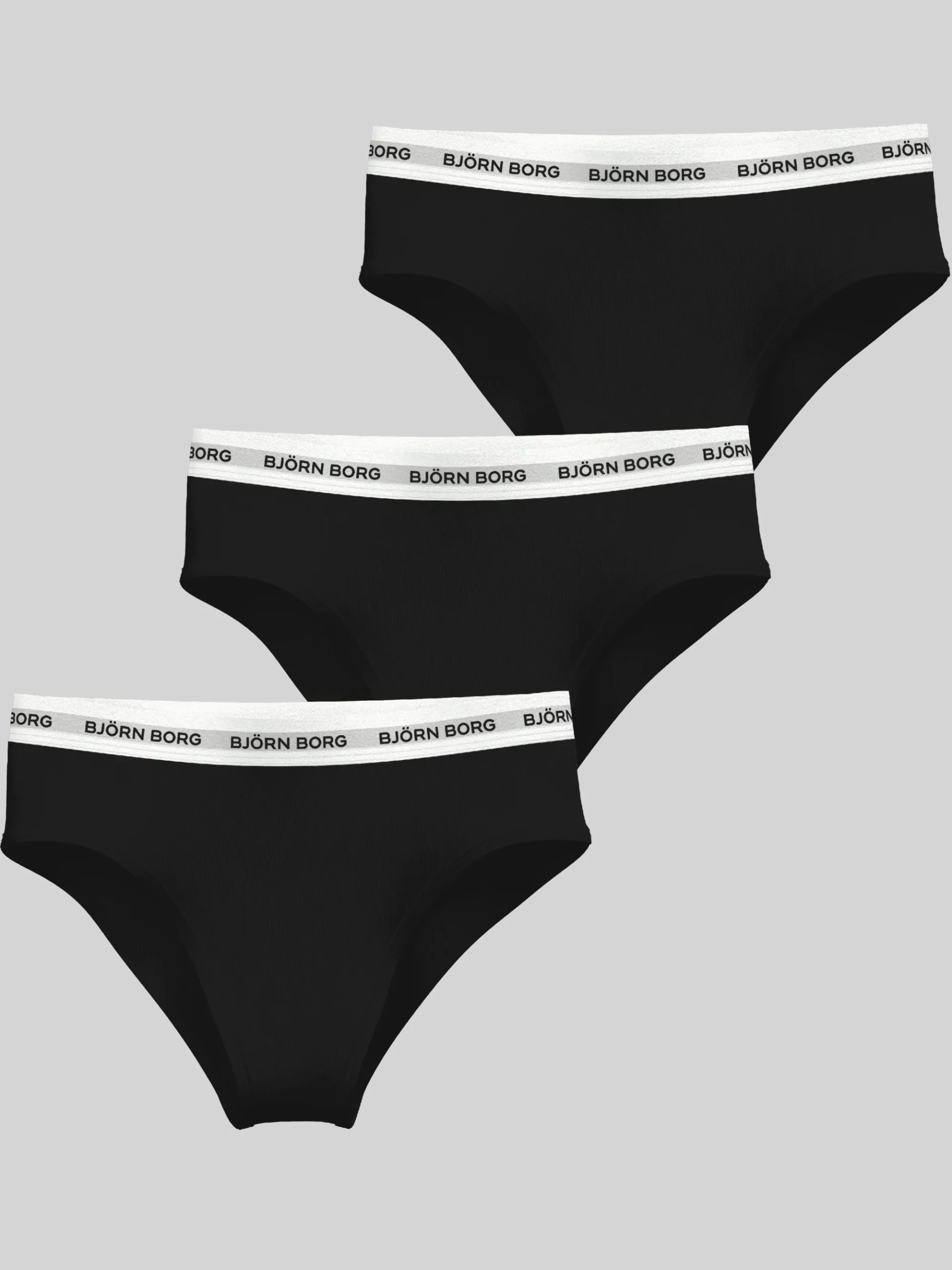 Björn Borg Briefs Med Hög Midja * ogo Highwait Brief 3-pack