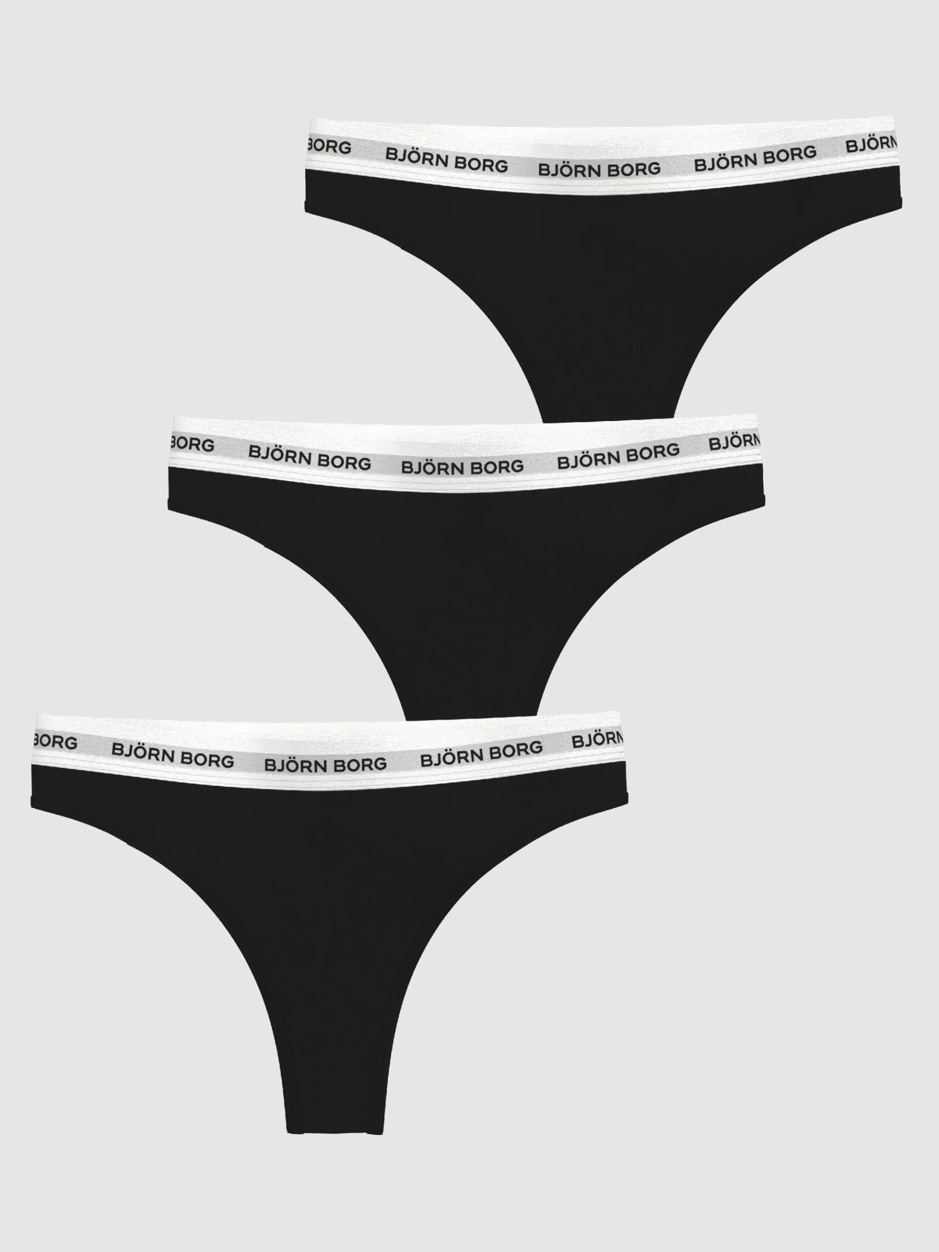 Björn Borg Stringtrosor * ogo Thong 3-pack