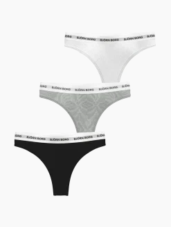 Björn Borg Stringtrosor * ogo Thong 3-pack