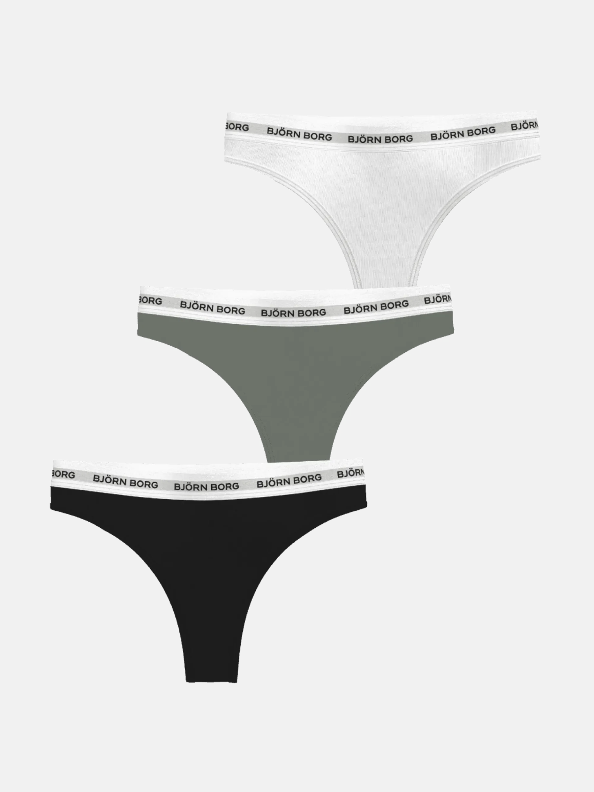 Björn Borg Stringtrosor * ogo Thong 3-pack