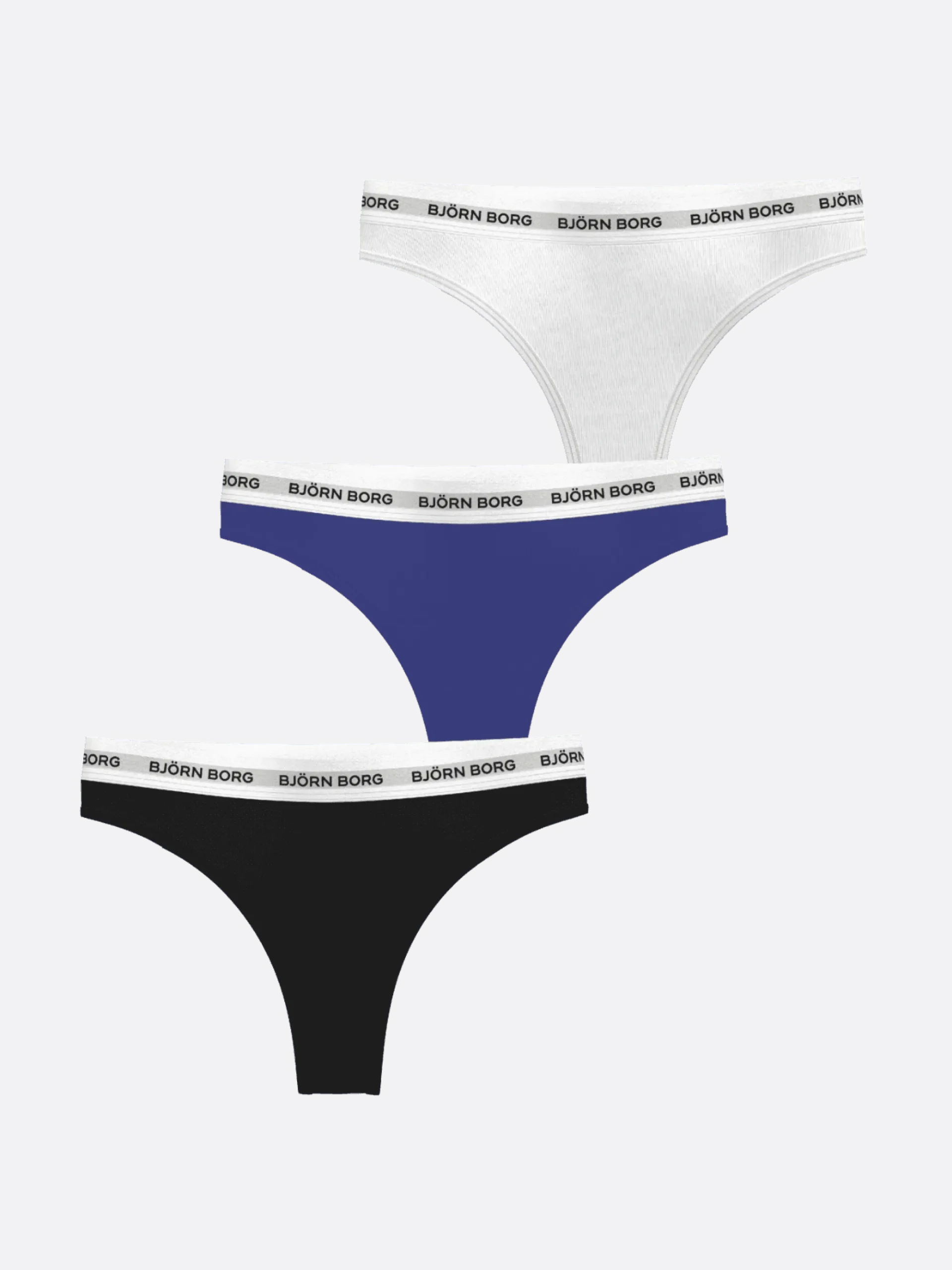Björn Borg Stringtrosor * ogo Thong 3-pack