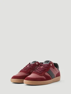 Björn Borg Sneakers|Tennis & Padel * Men's Legacy Leather Sneakers Burgundy / Black