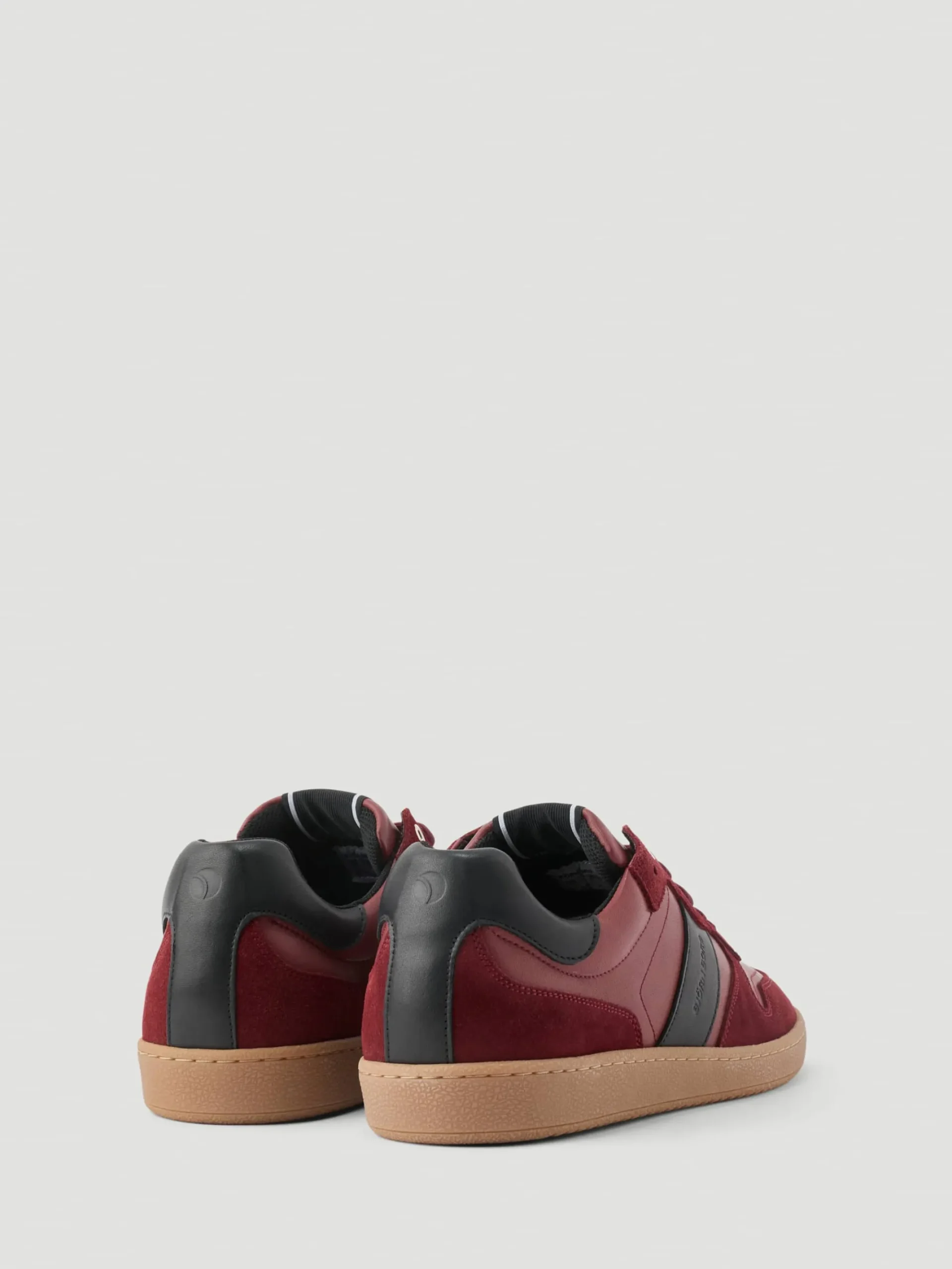 Björn Borg Sneakers|Tennis & Padel * Men's Legacy Leather Sneakers Burgundy / Black