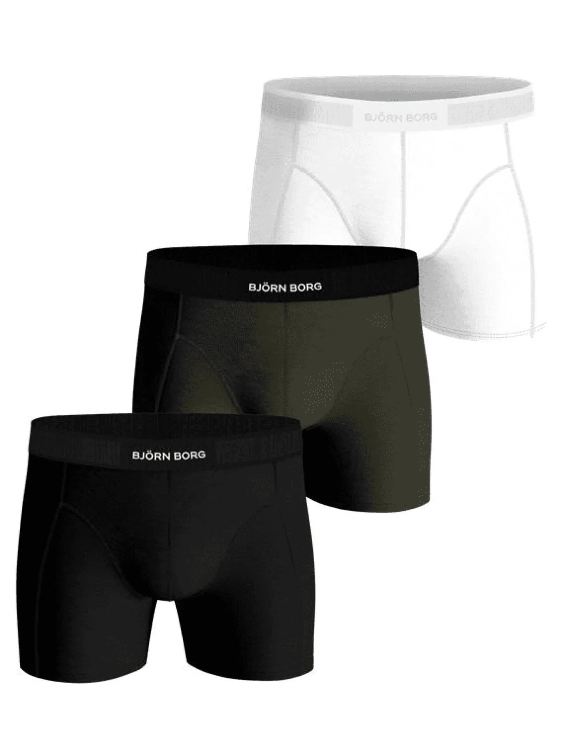 Björn Borg Boxers * Organic Cotton tretch Boxer 3-pack