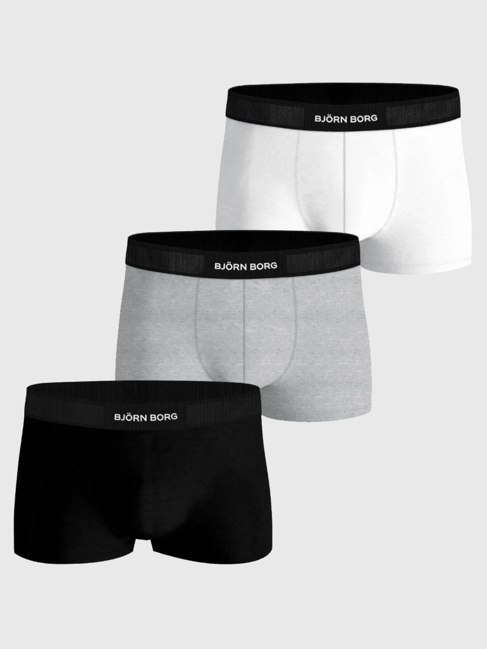 Björn Borg Trunks * Organic Cotton tretch Trunk 3-pack