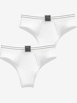 Björn Borg Briefs Med Hög Midja * Origina Highwait Brief 2-pack Vit