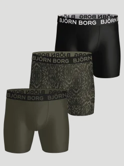 Björn Borg Boxers|Träningskalsonger * port icrofiber Boxer 3-pack