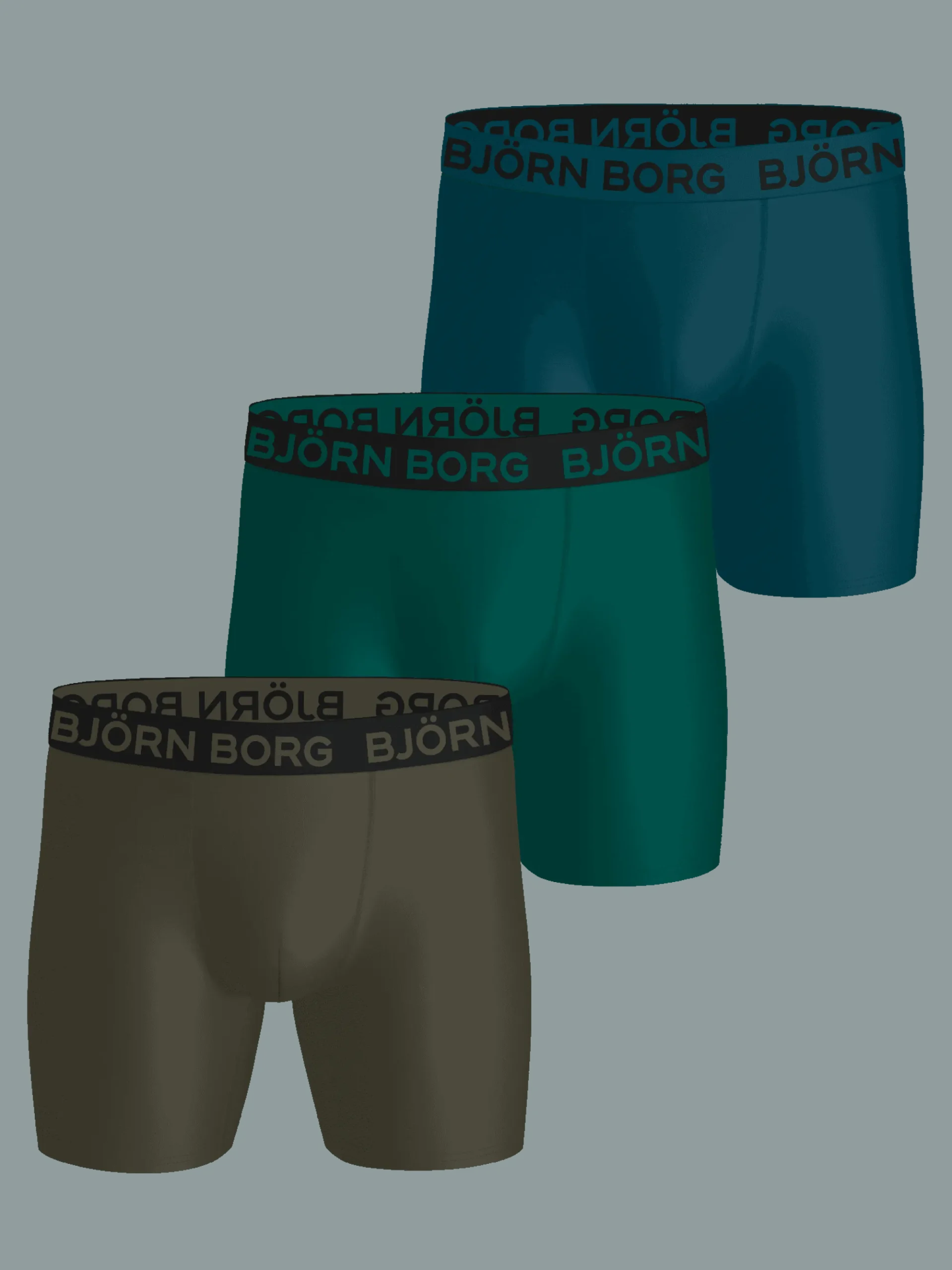 Björn Borg Boxers|Träningskalsonger * port icrofiber Boxer 3-pack