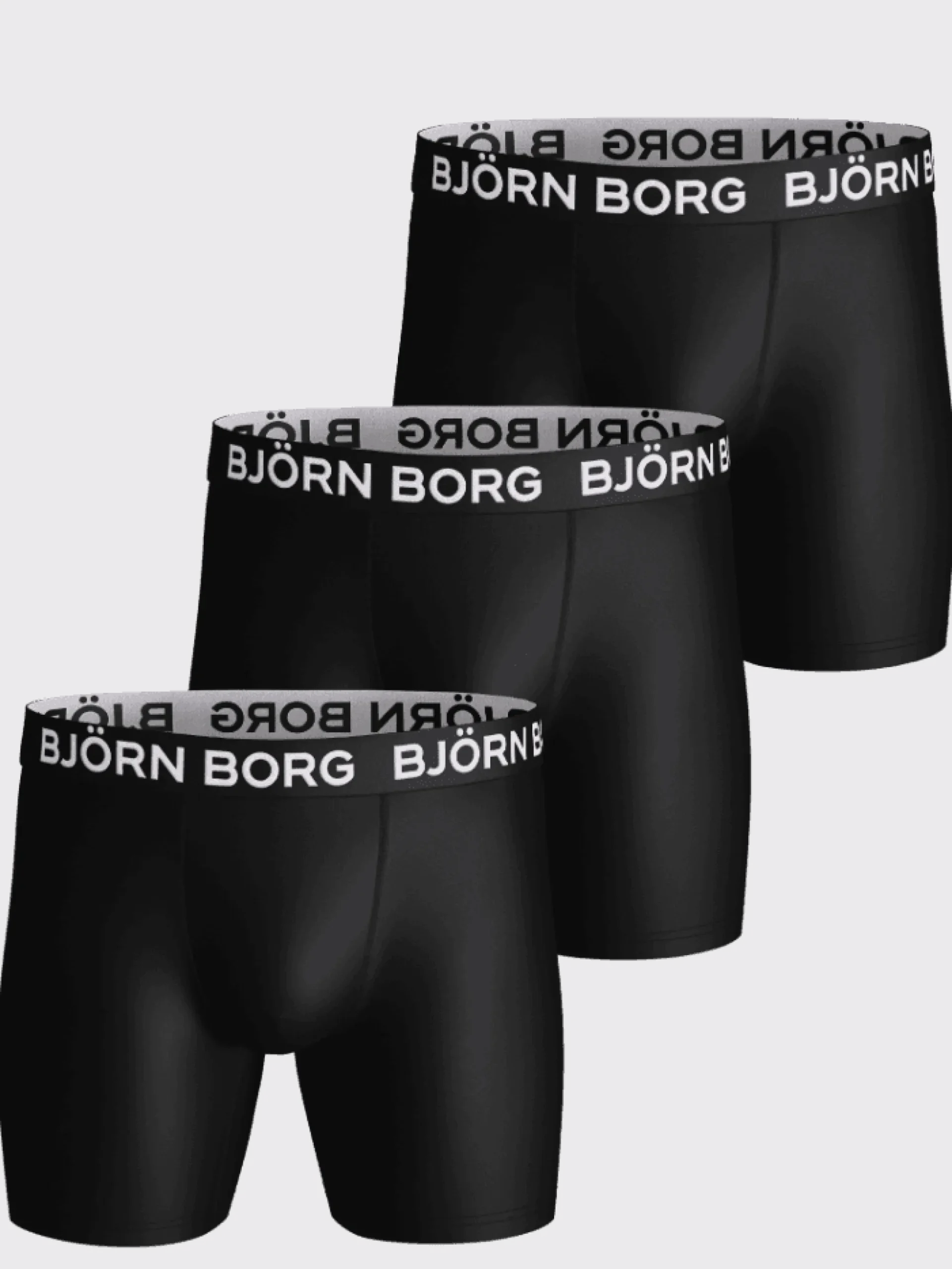Björn Borg Boxers|Träningskalsonger * port icrofiber Boxer 3-pack