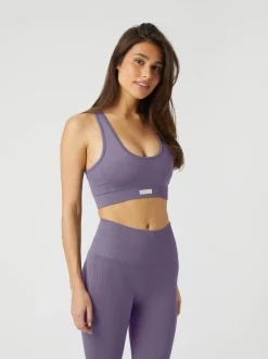Björn Borg Sport-Bh:Ar|Bhar * Studio Low Seaess Bra Purple Sage