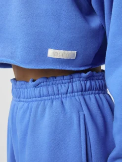 Björn Borg Tröjor * tudio Overized Cropped weathirt Ultramarine