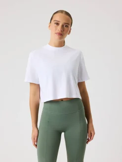 Björn Borg T-Shirts|Yoga & Pilates * tudio Overized Cropped T-hirt