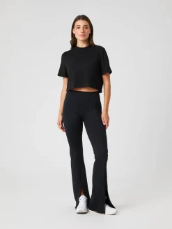 Björn Borg T-Shirts|Yoga & Pilates * tudio Overized Cropped T-hirt