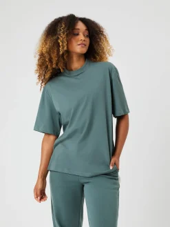 Björn Borg T-Shirts * tudio Overized T-hirt Balsam Green