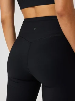 Björn Borg Gym & Träning|Träningstights * tudio Preiu Ribbed Fare Tight Black Beauty