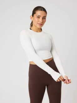 Björn Borg T-Shirts|Gym & Träning * tudio Ribbed Cropped ong eeve